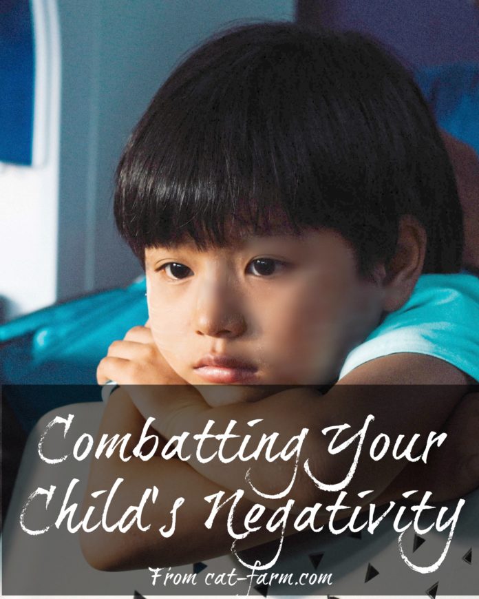 Combatting your child's negativity