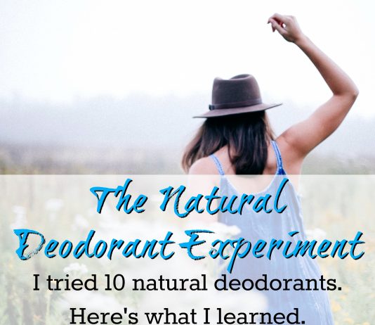I tried 10 natural deodorants. Here's what I learned.